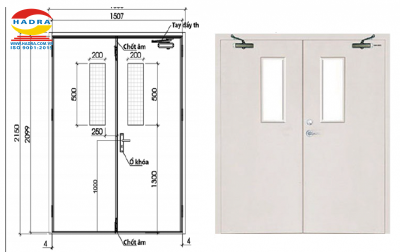 Cấu tạo cửa chống cháy đạt chuẩn ISO dành cho căn hộ chung cư