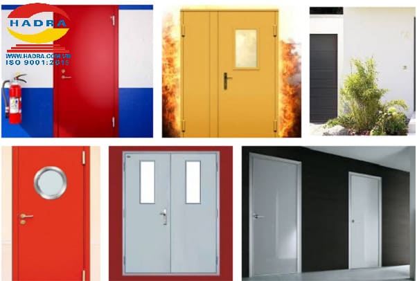 Các loại cửa chống cháy thông dụng hiện nay