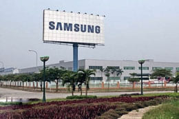 Nhà máy SAMSUNG Thái Nguyên