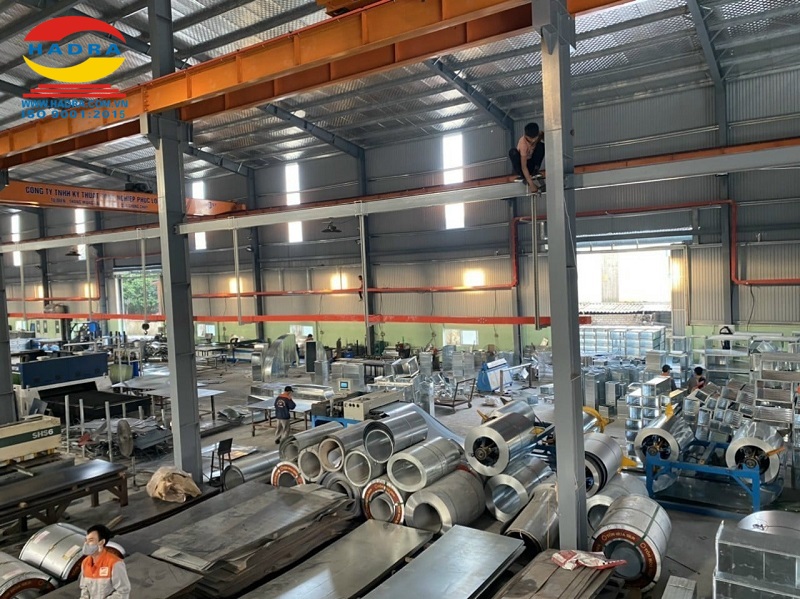 Sản xuất các loại vỏ tủ điện sơn tĩnh điện tại nhà máy Hadra